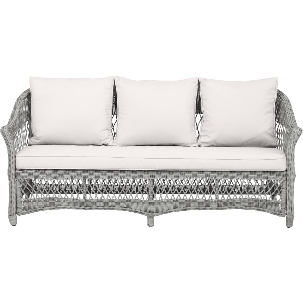 Hven Sofasæt med hynder, 4 dele, sand