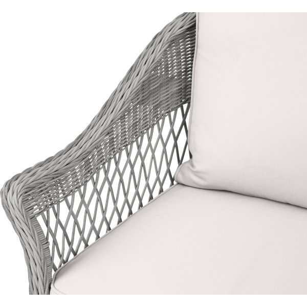 Hven Sofasæt med hynder, 4 dele, sand