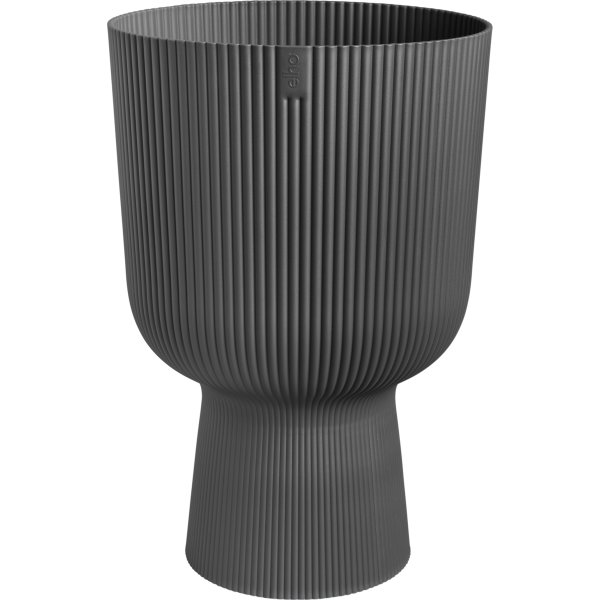 Elho Vibes Coupe Blomsterkrukke, 14cm, anthracite