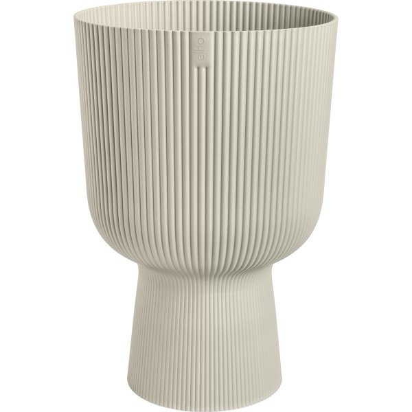 Elho Vibes Coupe Blomsterkrukke, 30cm, linen white