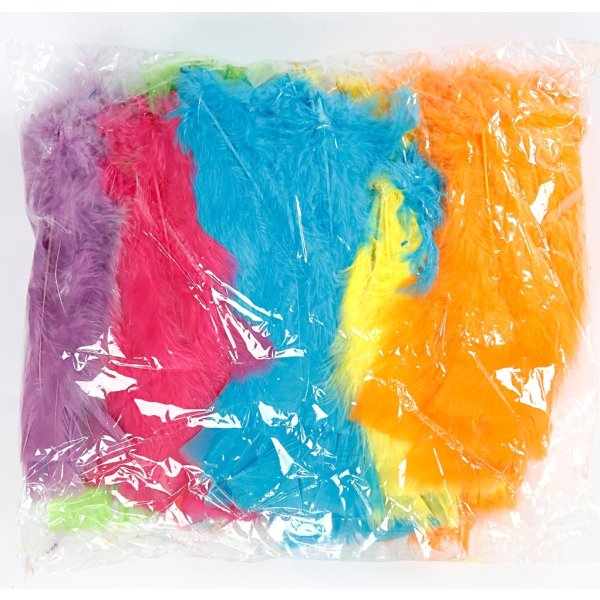 Pyntedun | 11-17 cm | 144 bundter | Ass. Farver