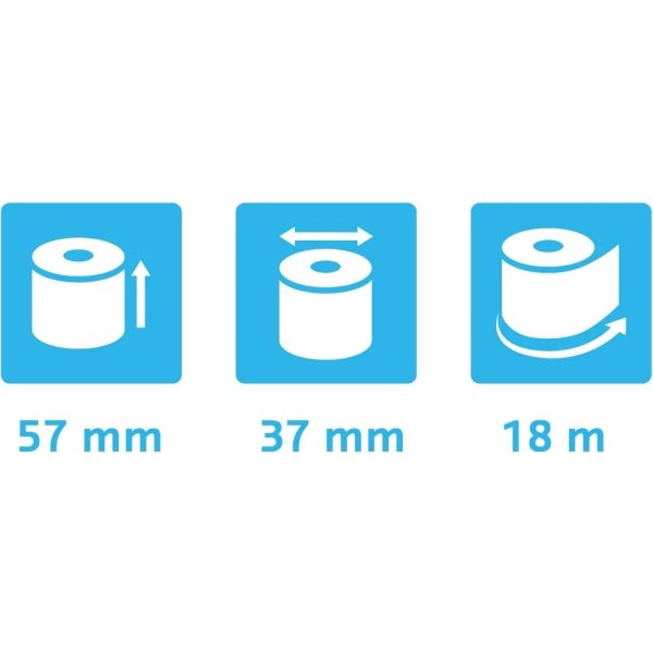 Clairefontaine Termorulle, kreditk., 57x37mm, 10rl