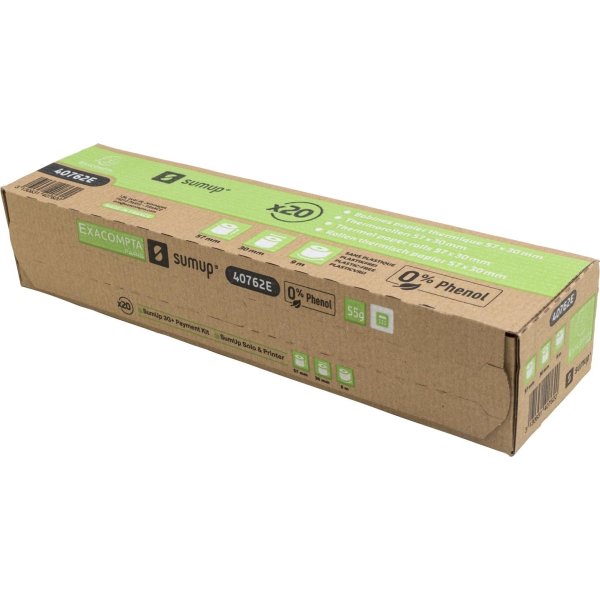 Clairefontaine Termorulle, SumUp, 57x30mm, 20rl