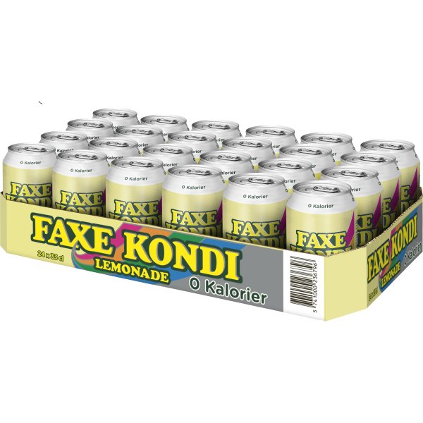 Faxe Kondi Lemonade 0 kalorier 33 cl