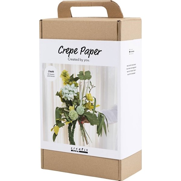 Maxi DIY Kit Crepepapir | Blomsterbuket