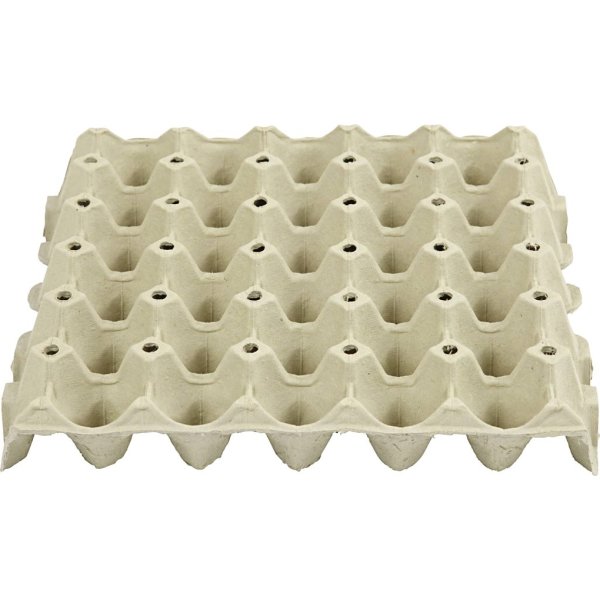 Æggebakker | H: 4 cm, str. 29x29 cm | 20 stk.