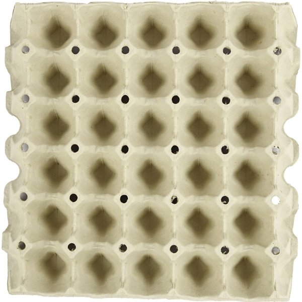Æggebakker | H: 4 cm, str. 29x29 cm | 20 stk.