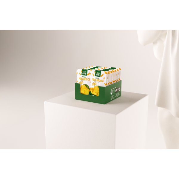 Sunshine Delights Tørret Mango, 20 poser á 40g