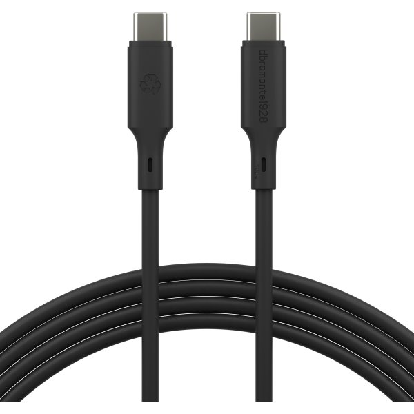 DBRAMANTE USB-C Kabel, 2m, 100W -Sort