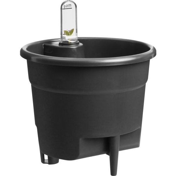 Elho Selvvandingsindsats til krukker, sort, 13 cm