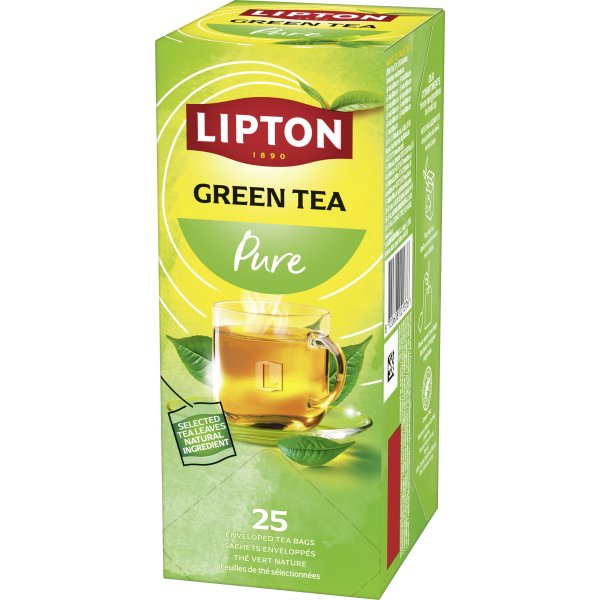 Lipton Grøn te, 25 breve