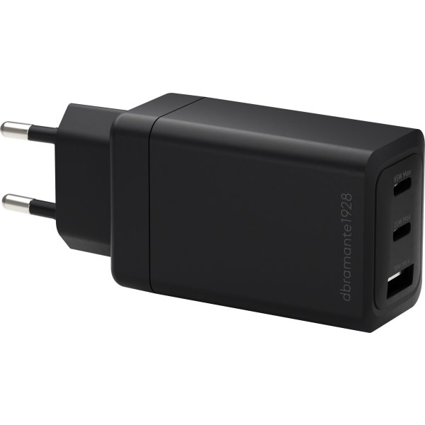 DBRAMANTE1928 Vægoplader, 2xUSB-C 65W + 1xUSB