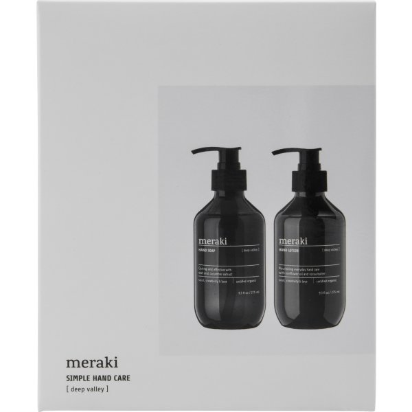 Meraki Gaveæske Håndsæbe og Lotion, Deep Valley