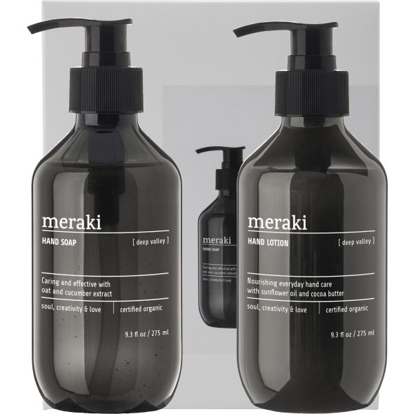Meraki Gaveæske Håndsæbe og Lotion, Deep Valley