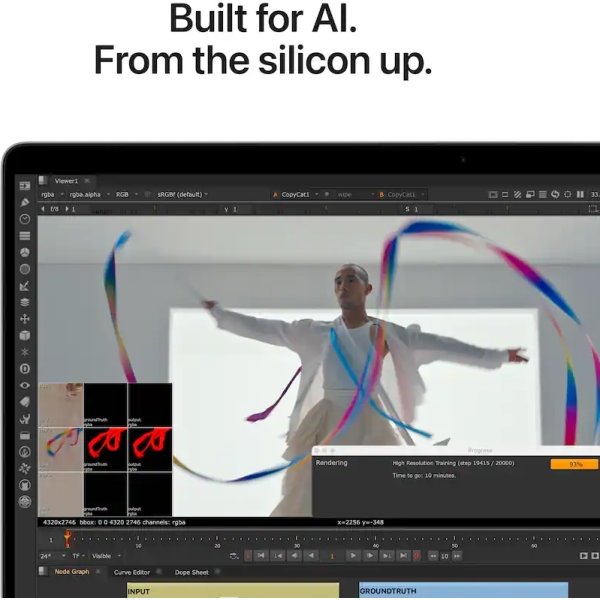 Apple MacBook Pro M5 Max 16", 48GB, 2TB SSD, sølv