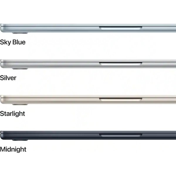 Apple MacBook Air M5 13", 24GB, 1TB SSD, midnat