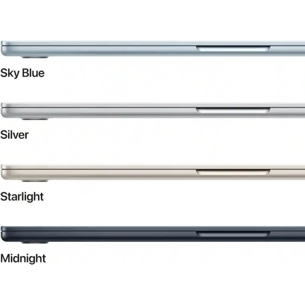 Apple MacBook Air M5 15", 24GB, 1TB SSD, sølv