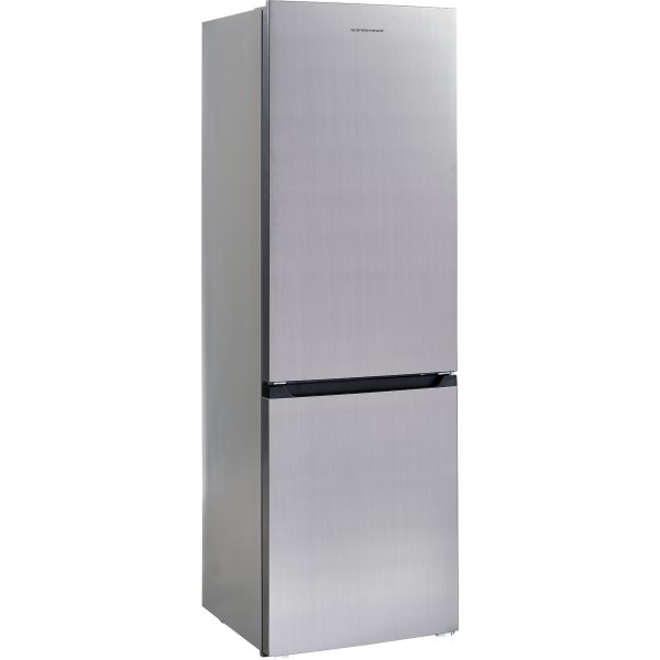 Scandomestic Køleskab/Fryser - CBF315XE, Sølv