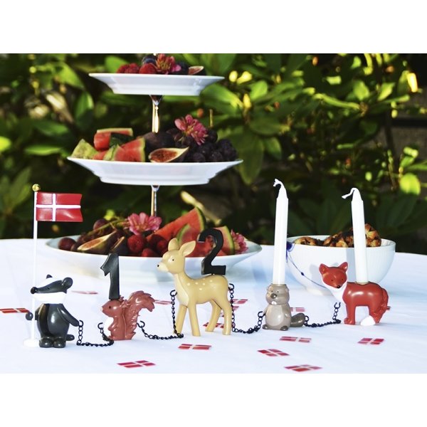 Kids by Friis Fødelsdagstog "Skovdyr"