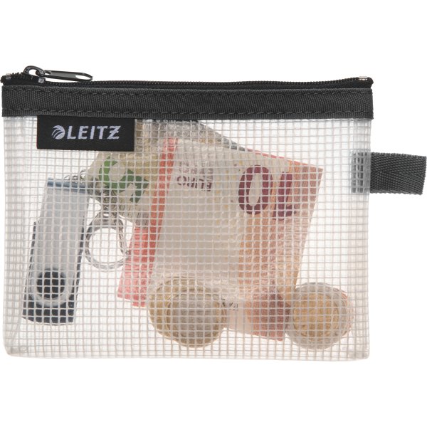 Leitz WOW Vandafvisende lynlåslomme | S | Sort