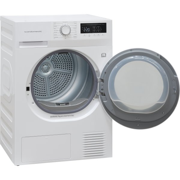 Scandomestic Tørretumbler med varmepumpe - TDH28WE