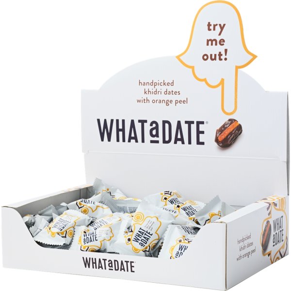 What a Date Orange Peel, 60 stk