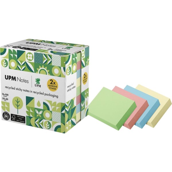 UPM Notes | 50x40 mm | Pastel mix