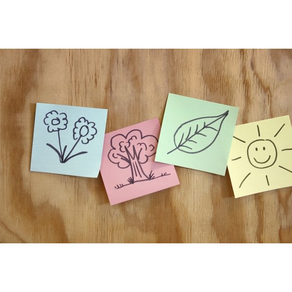 UPM Notes | 75x75 mm | Pastel gul