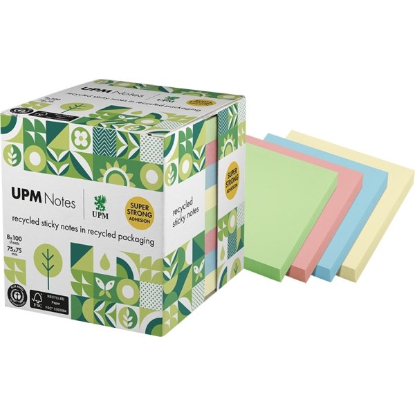 UPM Notes | 75x75 mm | Pastel mix
