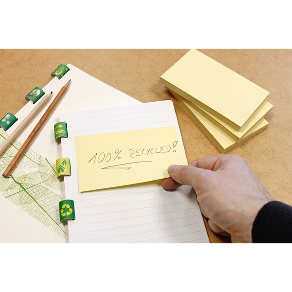 UPM Notes | 125x75 mm | Pastel gul