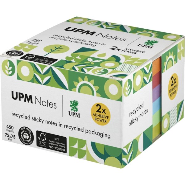 UPM Notes Cube | 75x75 mm | Color mix