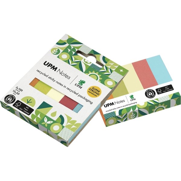 UPM Indexfaner | 15x50 mm | 5 farver