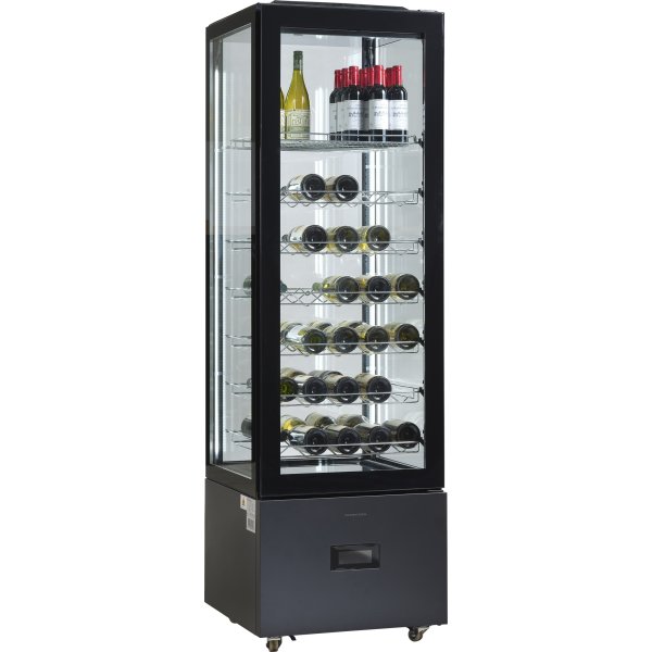 Scancool DC402BB Displaykøleskab