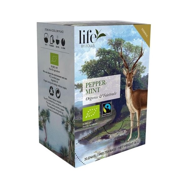 Te LIFE BY FOLLIS Pepparmint 20/fp