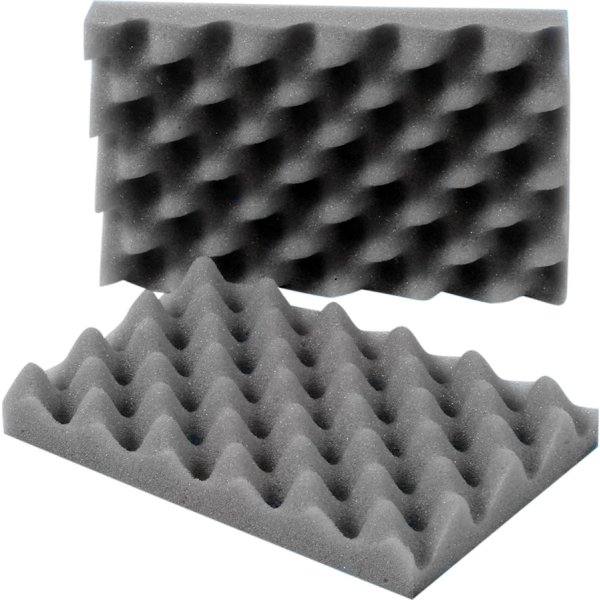 Postæske skumindlæg | 287x173x25/40 mm