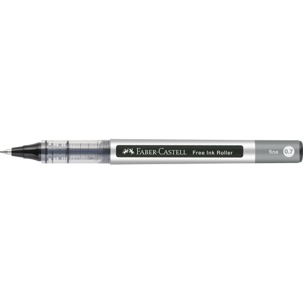 Faber-Castell Free Ink Rollerpen | EF | Sort
