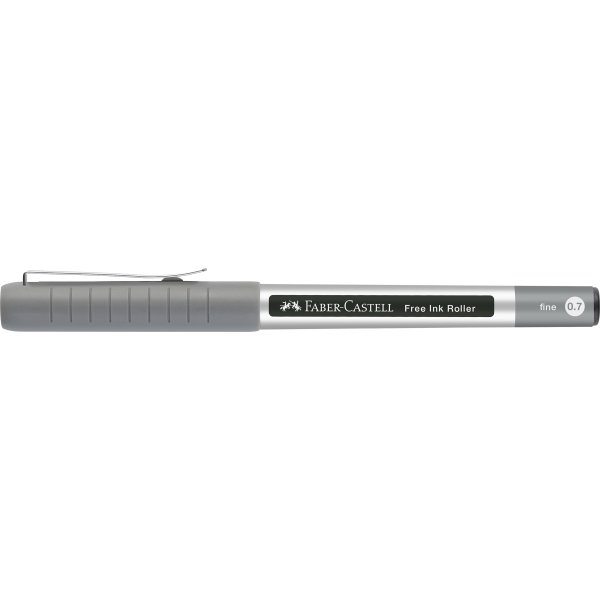 Faber-Castell Free Ink Rollerpen | EF | Sort