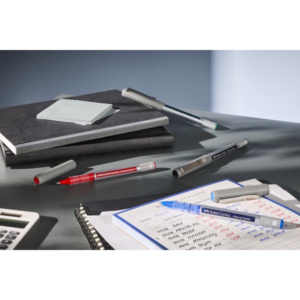 Faber-Castell Free Ink Rollerpen | EF | Sort