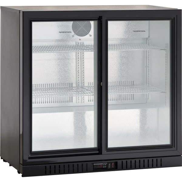 Scancool Køleskab - BB211SLBB, Backbarer