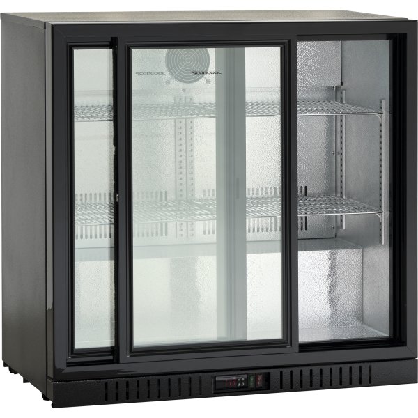 Scancool Køleskab - BB211SLBB, Backbarer