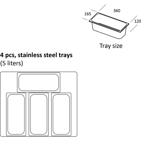 Scancool Isfrysedisk - SIC4WB