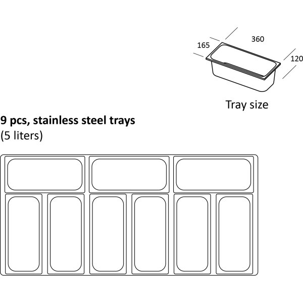 Scancool Isfrysedisk - SIC9WB