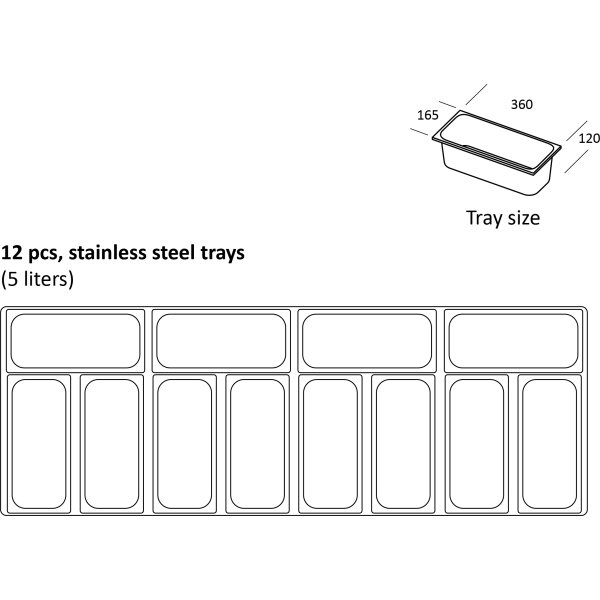 Scancool Isfrysedisk - SIC12WB