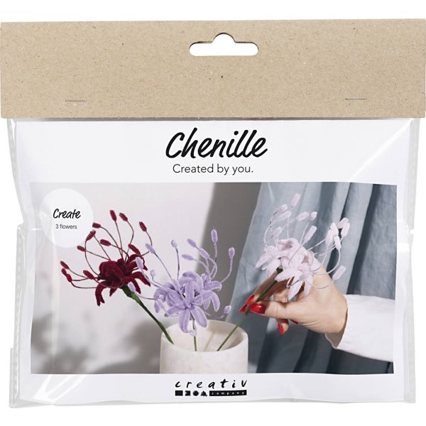 Mini DIY Kit Chenilleblomster | Spider lily