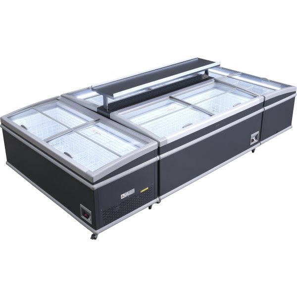 Scandomestic supermarkedsfryser - SIF700ADGC