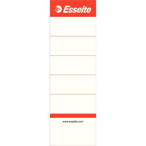Esselte Rygetiket | Bred | Lang | 100 stk.