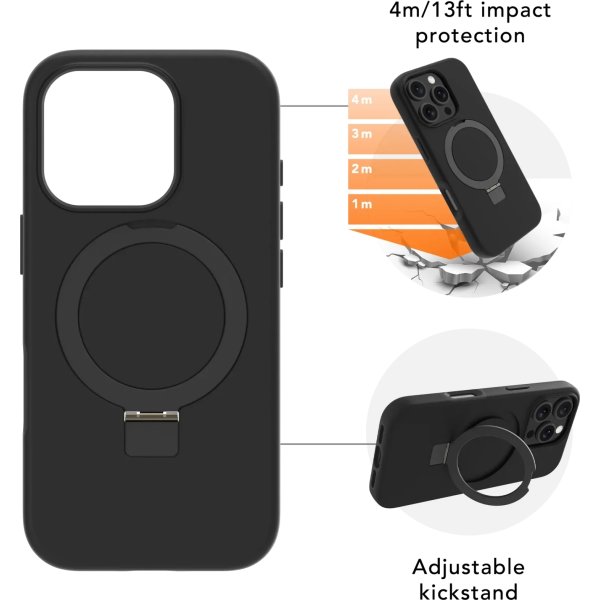Iceland Ultra D3O MS Kick  iP 17e/16e/15/14/13 Blk