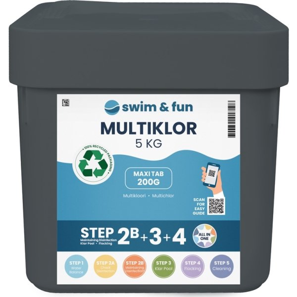 Swim & Fun MultiKlor Maxi Tab 200 g, 5 kg
