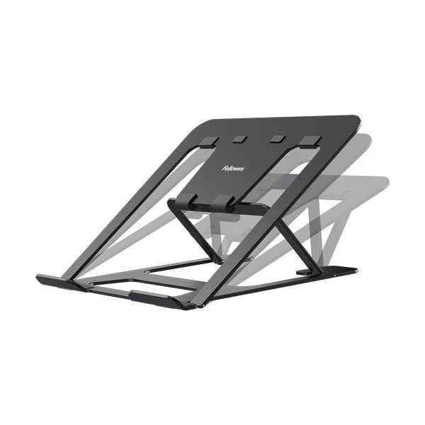 Fellowes Alumia Laptop stander transportabel, sort