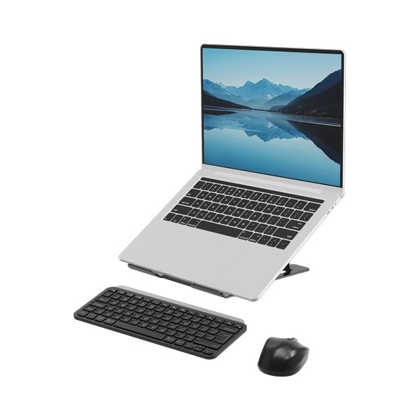 Fellowes Alumia Laptop stander transportabel, sort